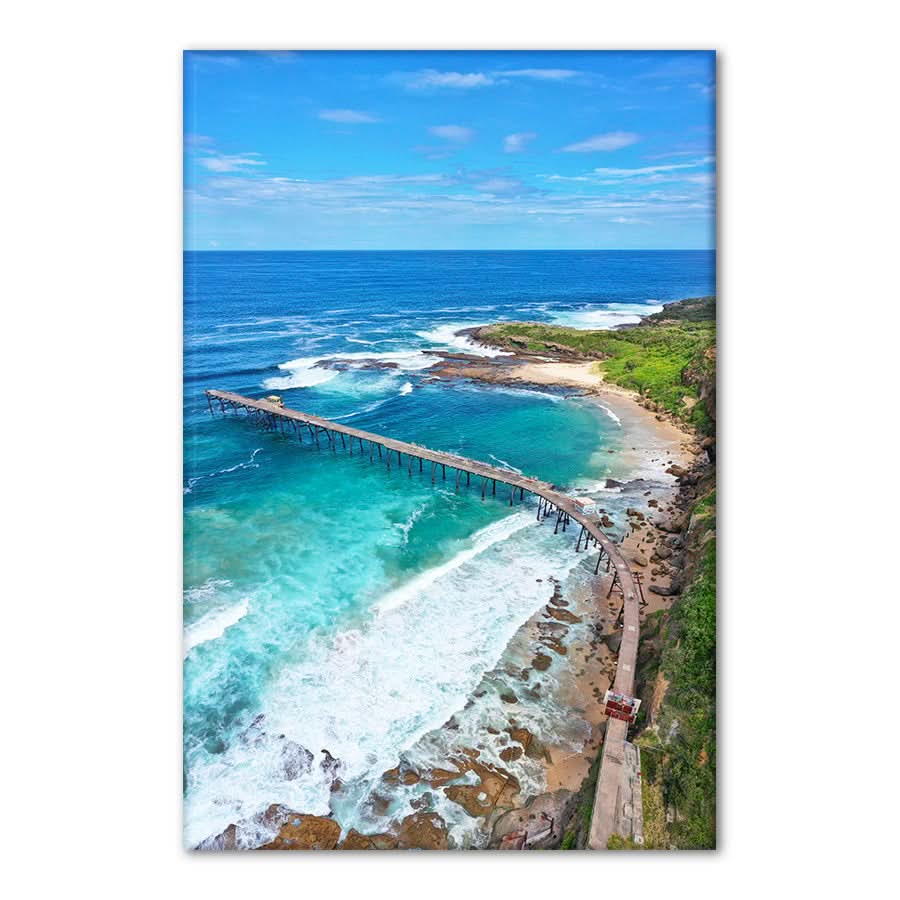Blues and Greens of Catherine Hill Bay by Beata Young