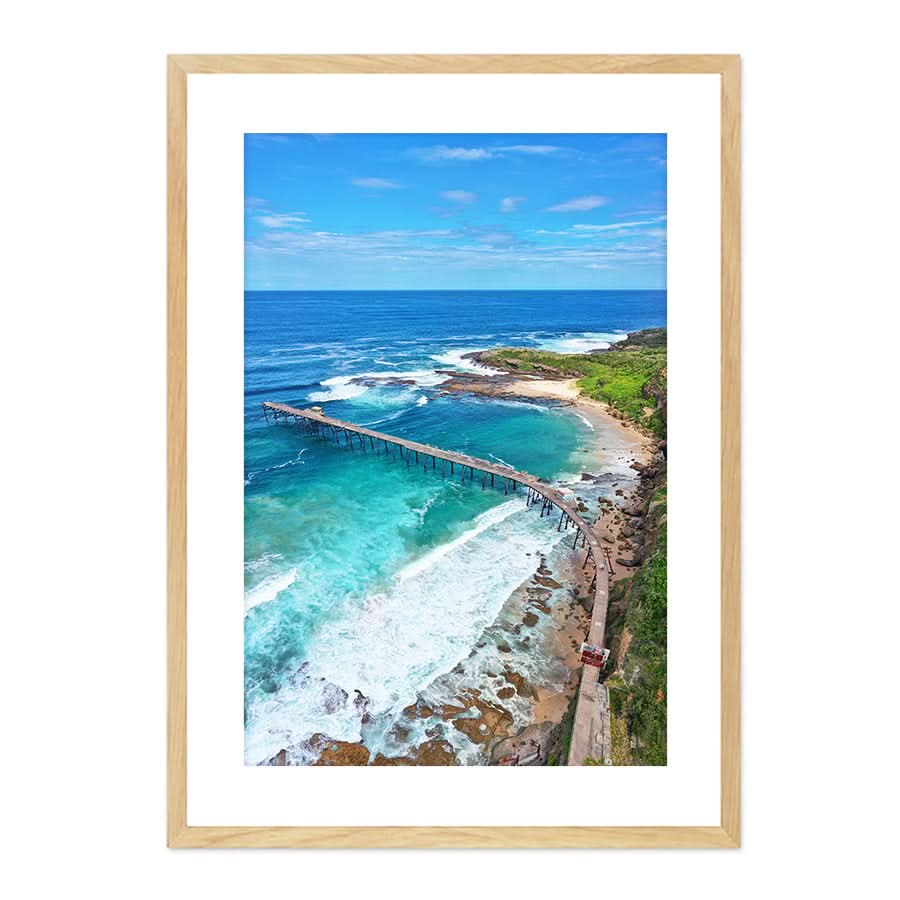 Blues and Greens of Catherine Hill Bay by Beata Young