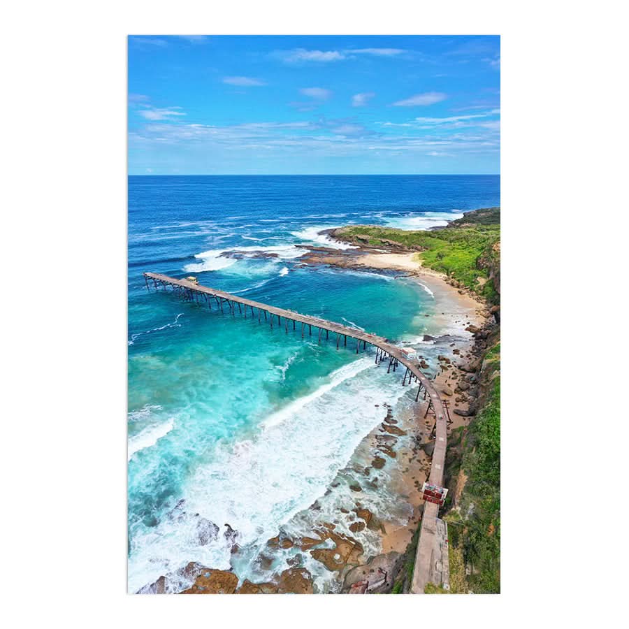 Blues and Greens of Catherine Hill Bay by Beata Young