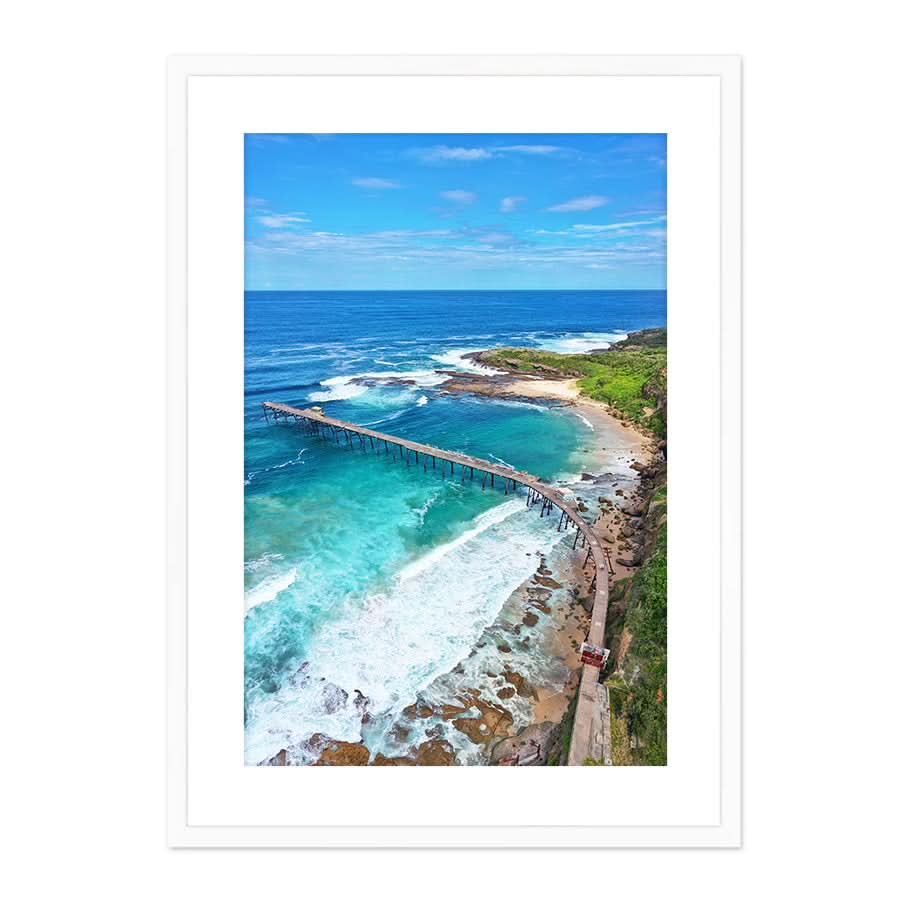 Blues and Greens of Catherine Hill Bay by Beata Young