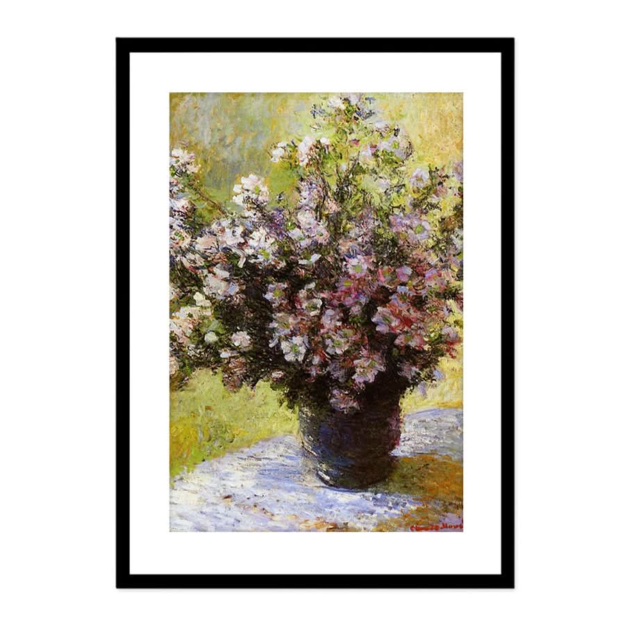 Bouquet of Mallows by Claude Monet