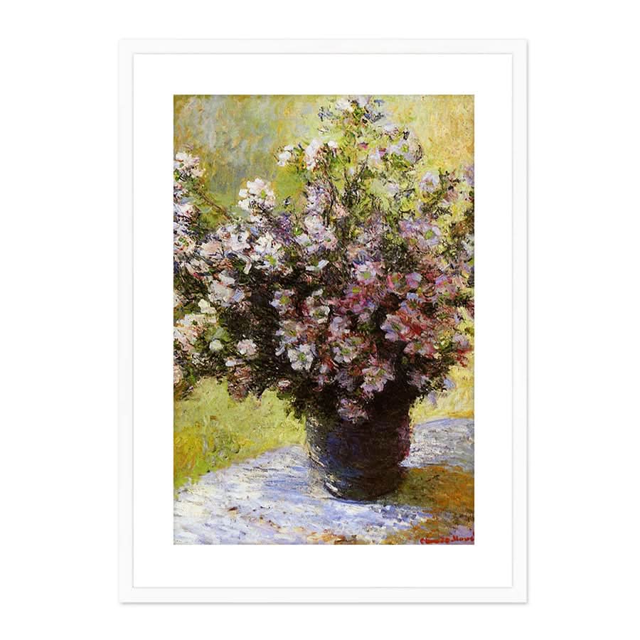 Bouquet of Mallows by Claude Monet