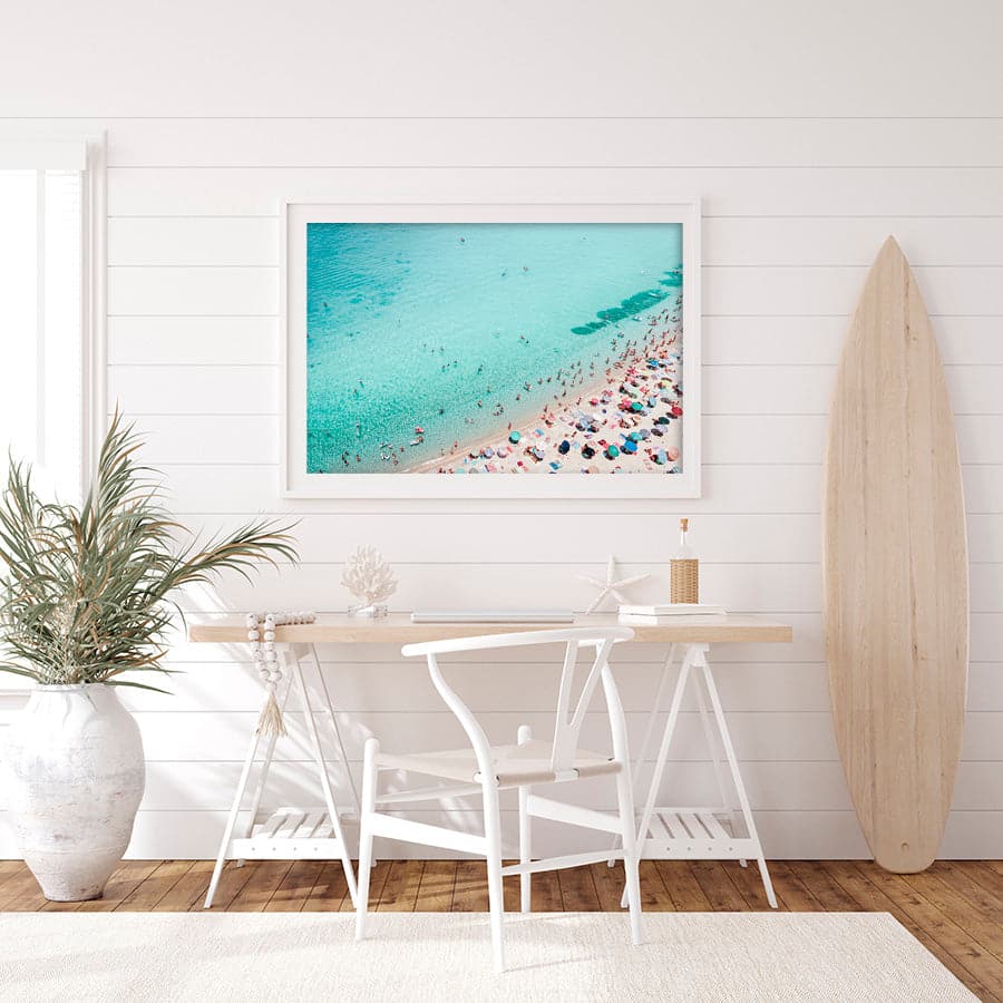 Busy Beach by Kathrin Pienaar