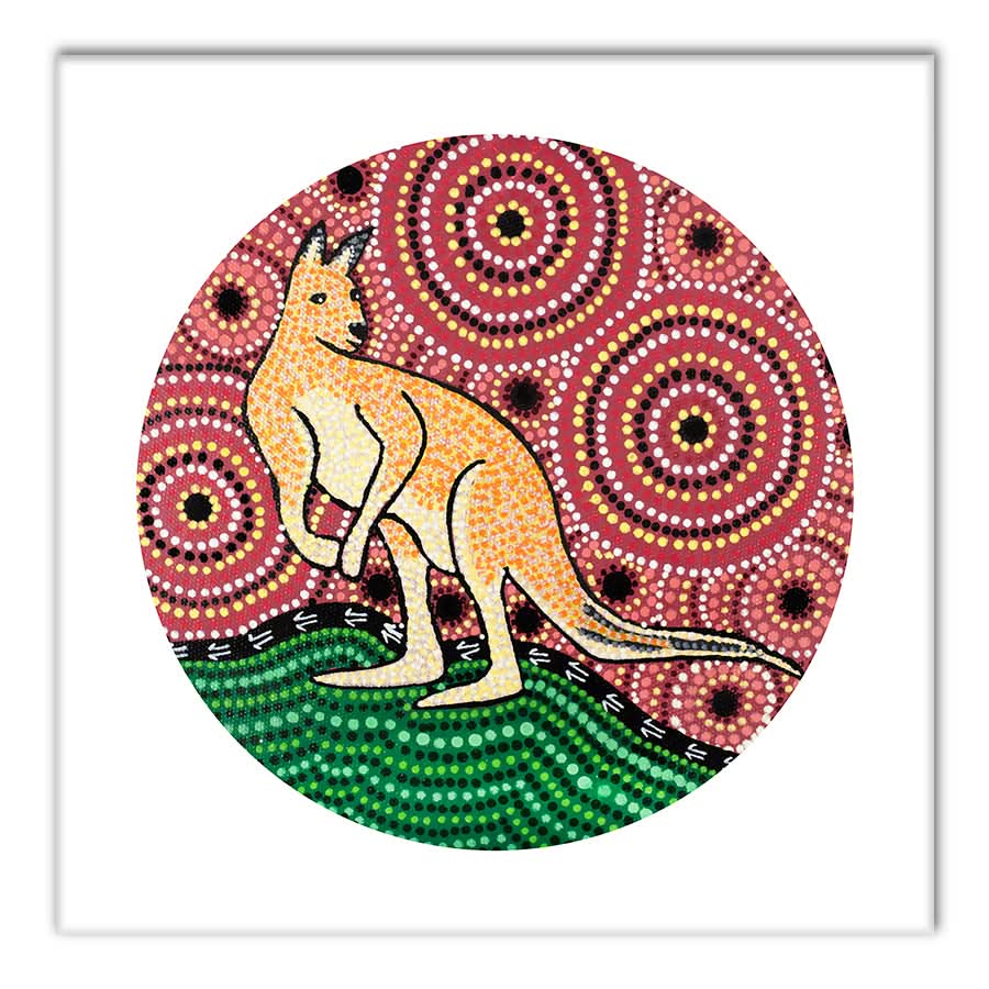 Big Red Kangaroo by Faith McLeod
