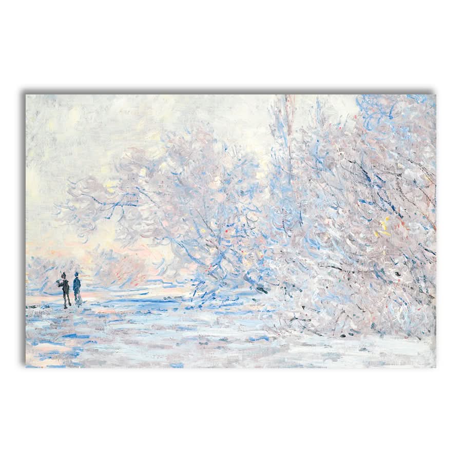 Frost at Giverny by Claude Monet