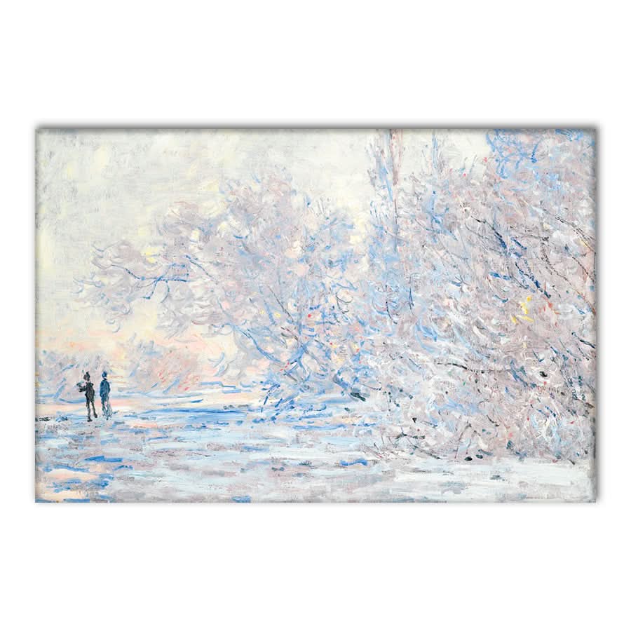 Frost at Giverny by Claude Monet