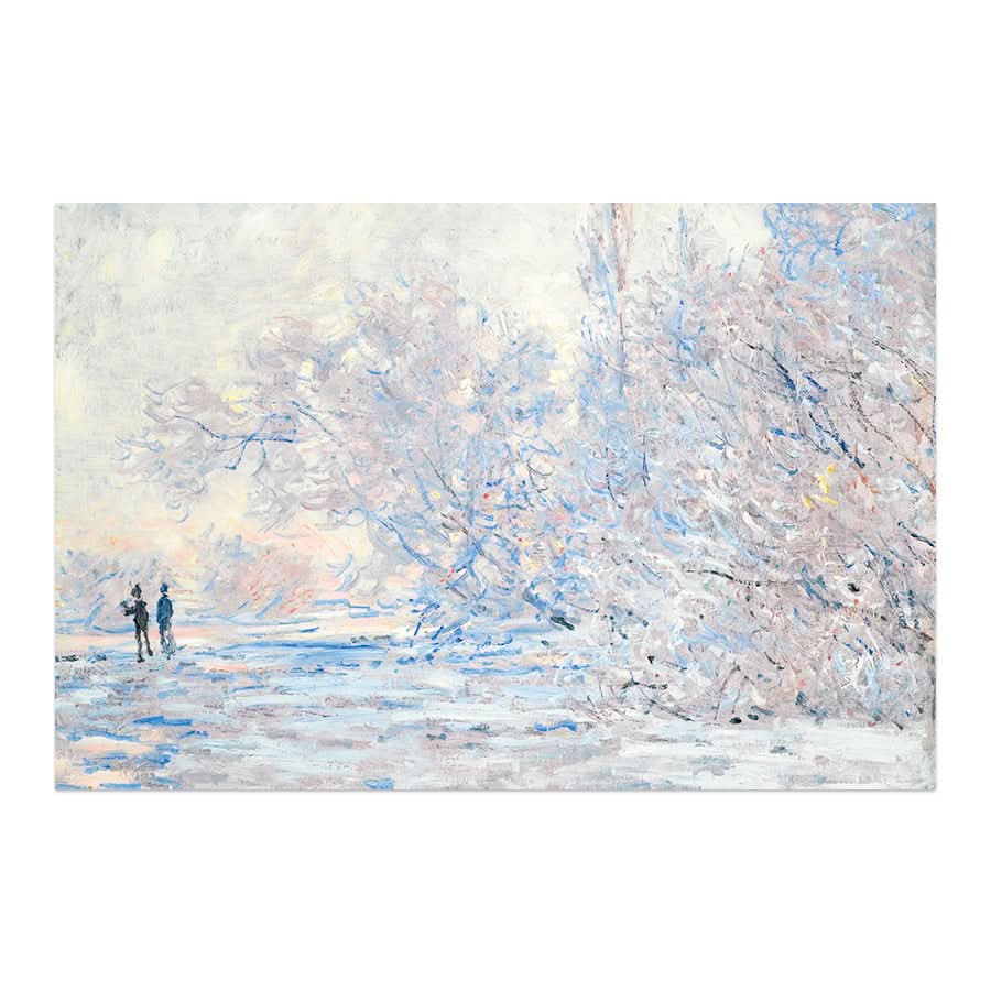 Frost at Giverny by Claude Monet