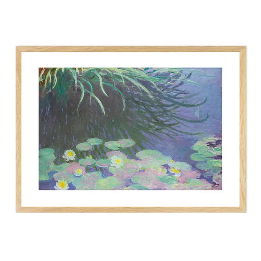 Water Lilies, Reflections of Tall Grass by Claude Monet