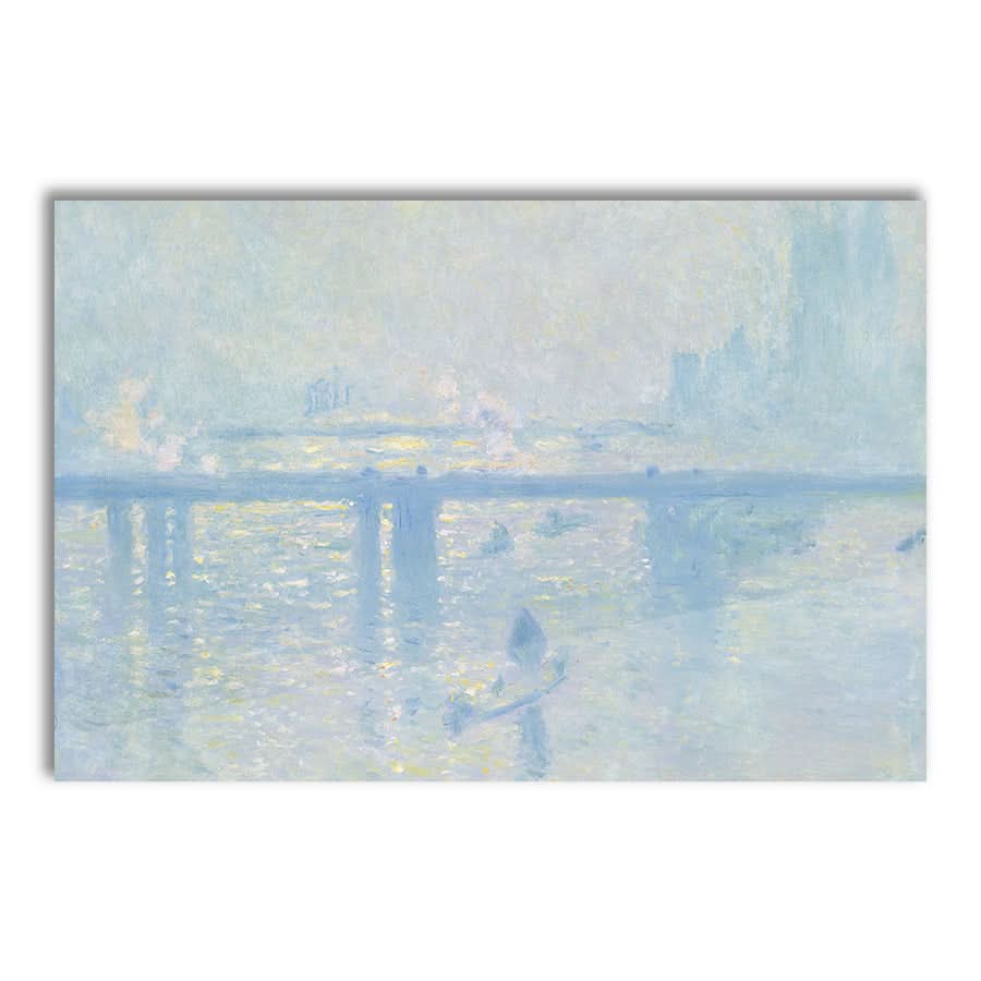 Charing Cross Bridge by Claude Monet
