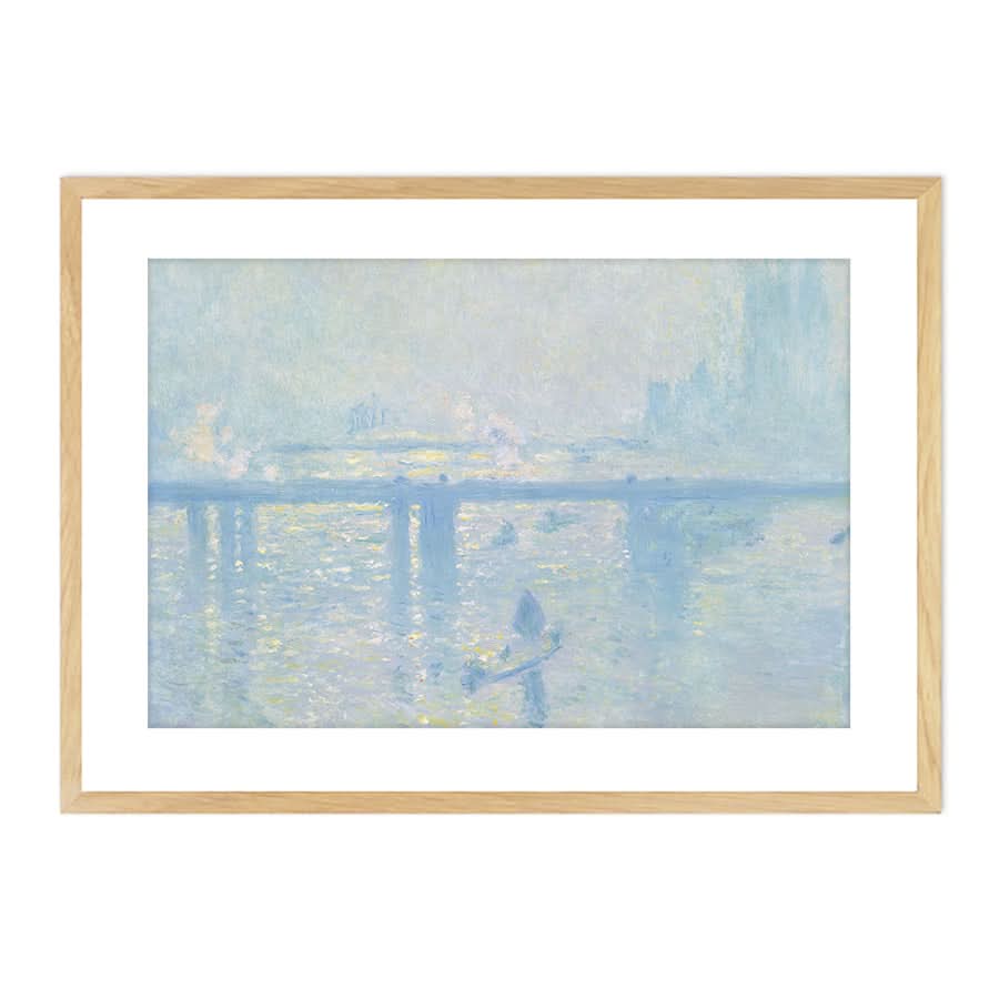 Charing Cross Bridge by Claude Monet
