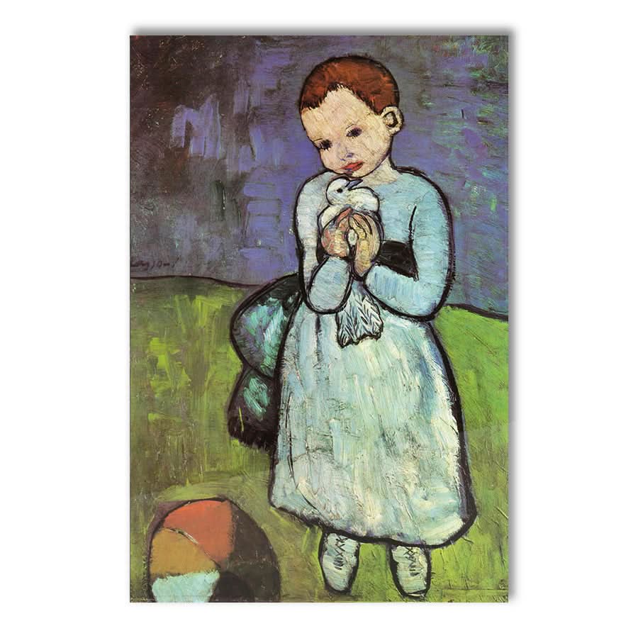 Child with a Dove by Pablo Picasso