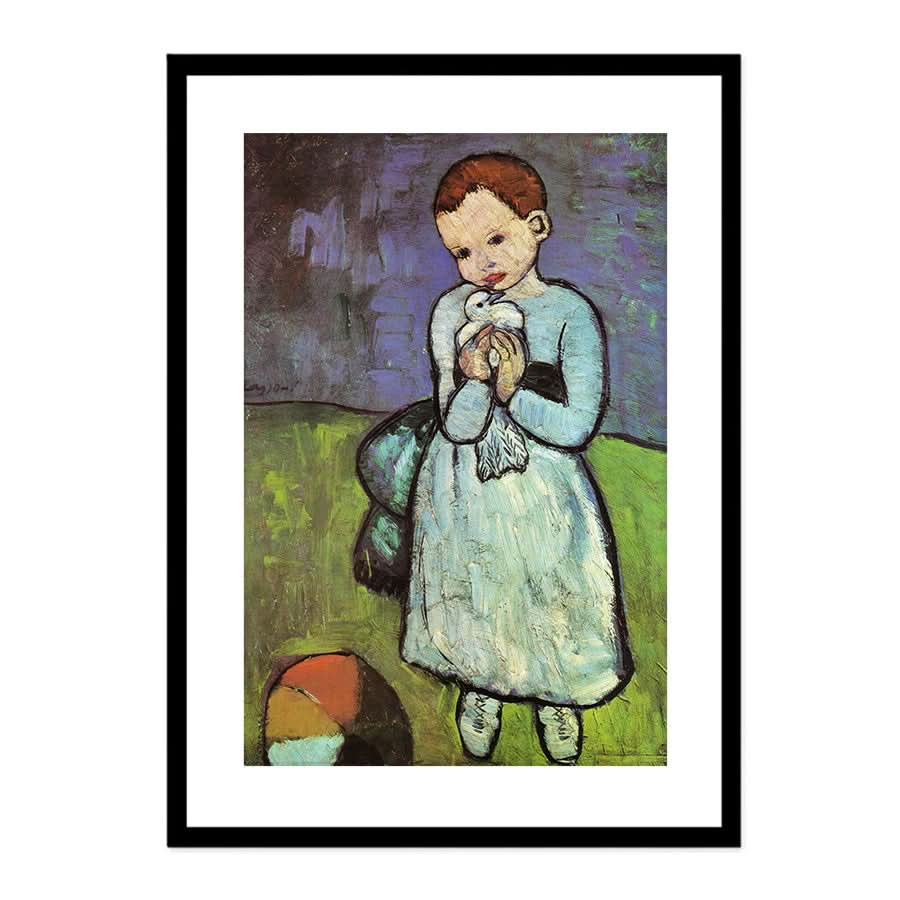 Child with a Dove by Pablo Picasso