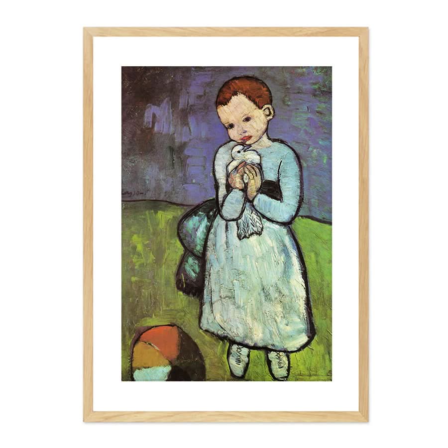 Child with a Dove by Pablo Picasso