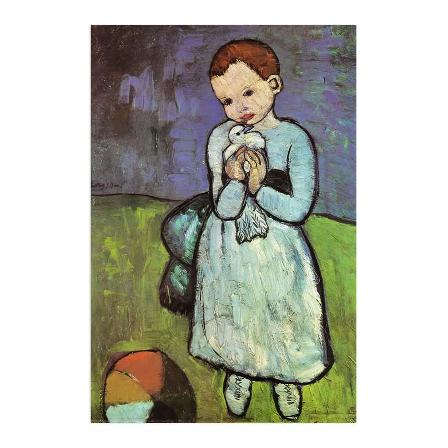 Child with a Dove by Pablo Picasso