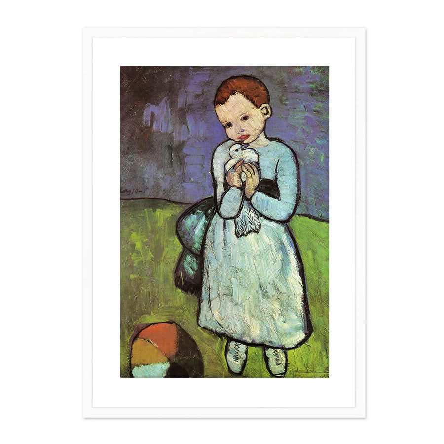 Child with a Dove by Pablo Picasso