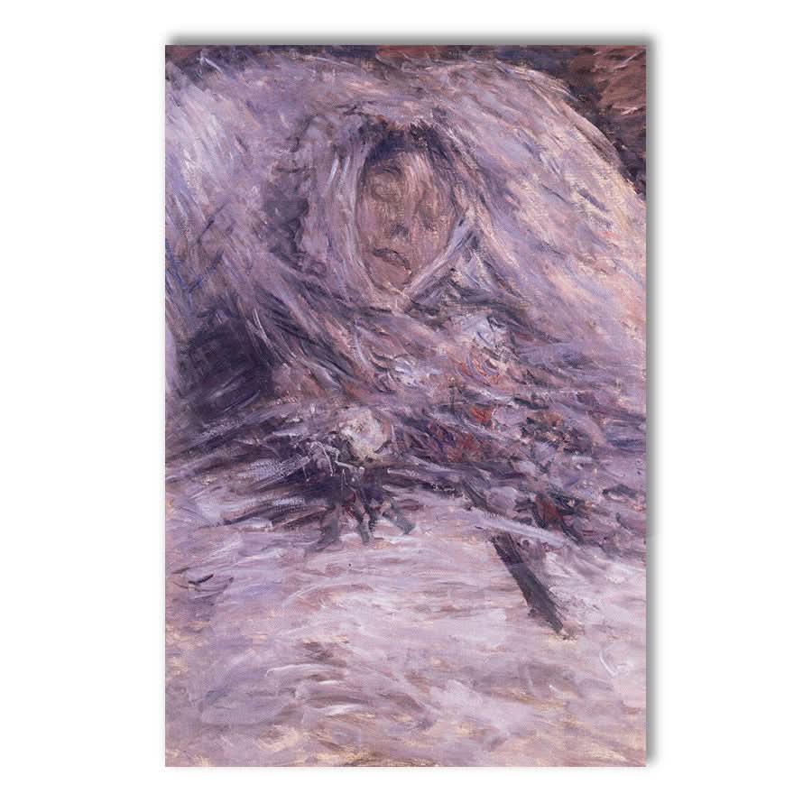 Camille Monet on her Deathbed by Claude Monet