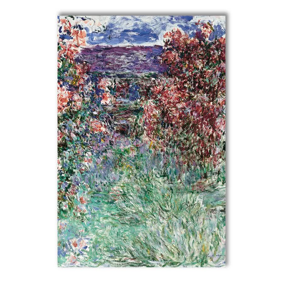 House Among the Roses by Claude Monet