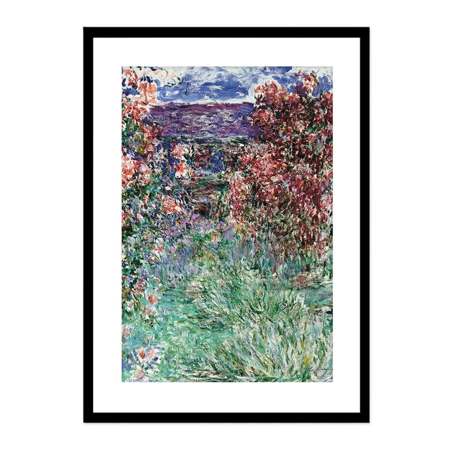 House Among the Roses by Claude Monet