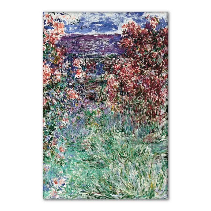 House Among the Roses by Claude Monet