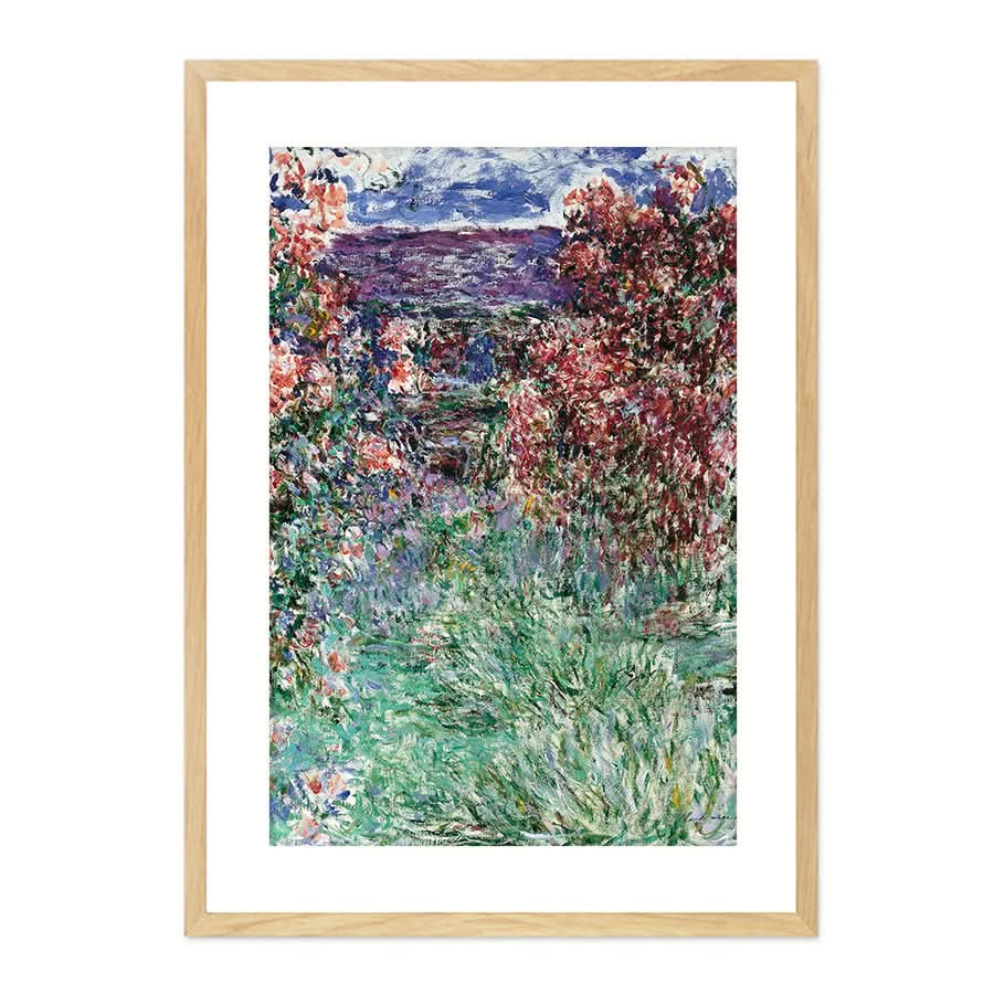 House Among the Roses by Claude Monet