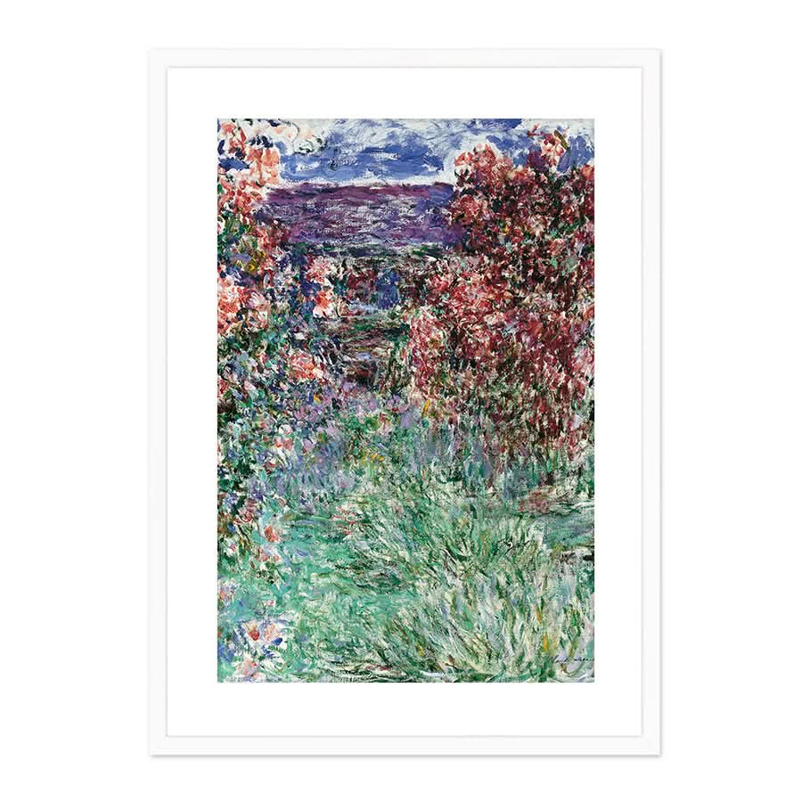 House Among the Roses by Claude Monet