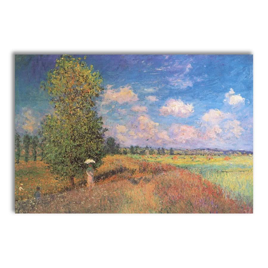 The Summer, Poppy Field by Claude Monet