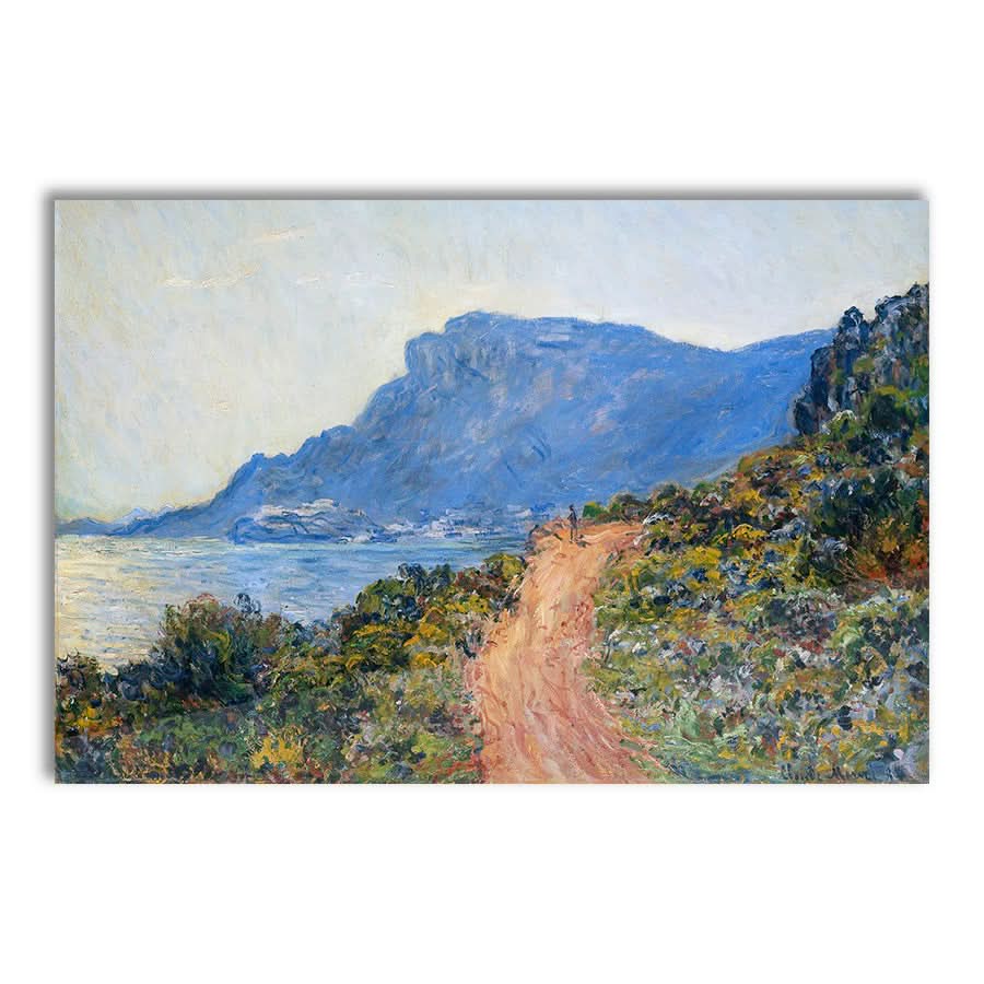 La Corniche near Monaco by Claude Monet