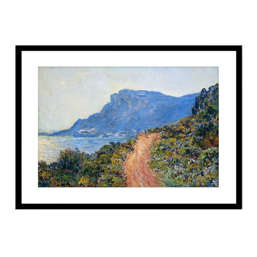 La Corniche near Monaco by Claude Monet