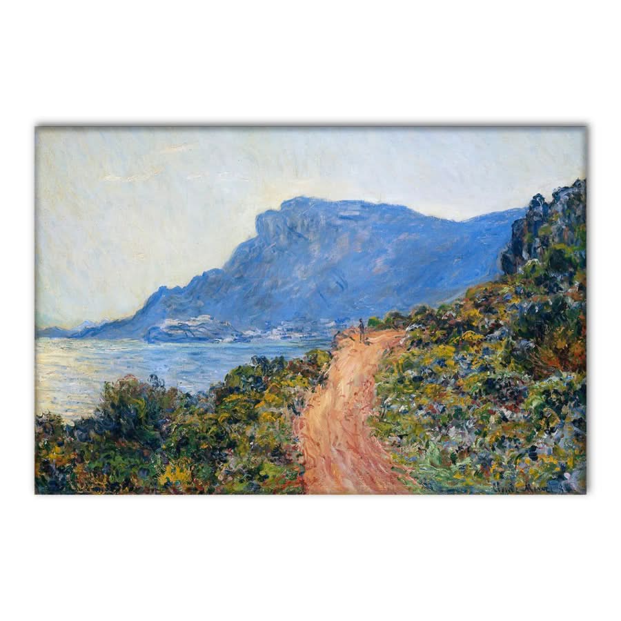 La Corniche near Monaco by Claude Monet