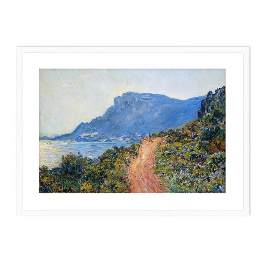 La Corniche near Monaco by Claude Monet