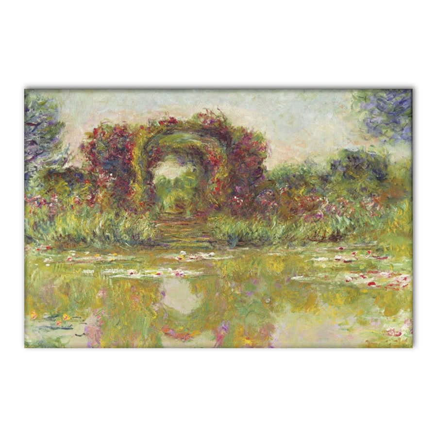 The Rose Arches at Giverny by Claude Monet