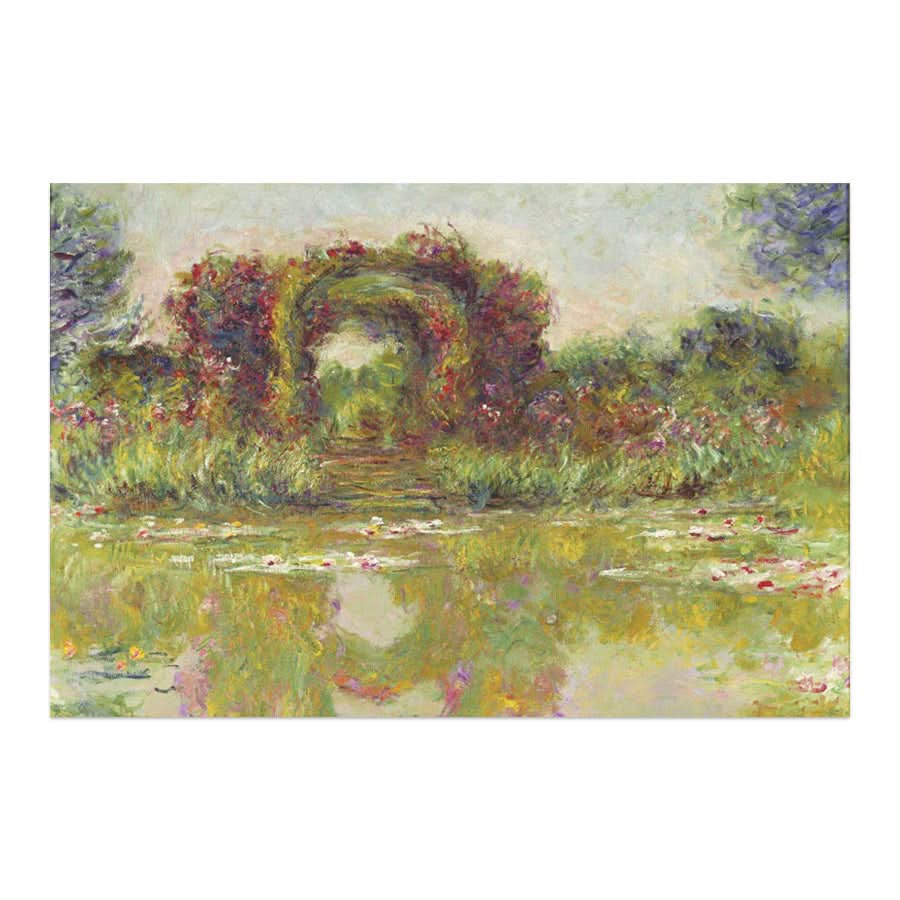 The Rose Arches at Giverny by Claude Monet