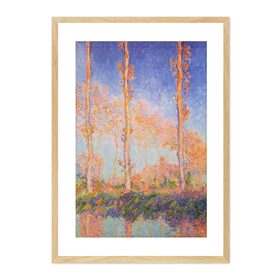 Poplars, Philadelphia by Claude Monet