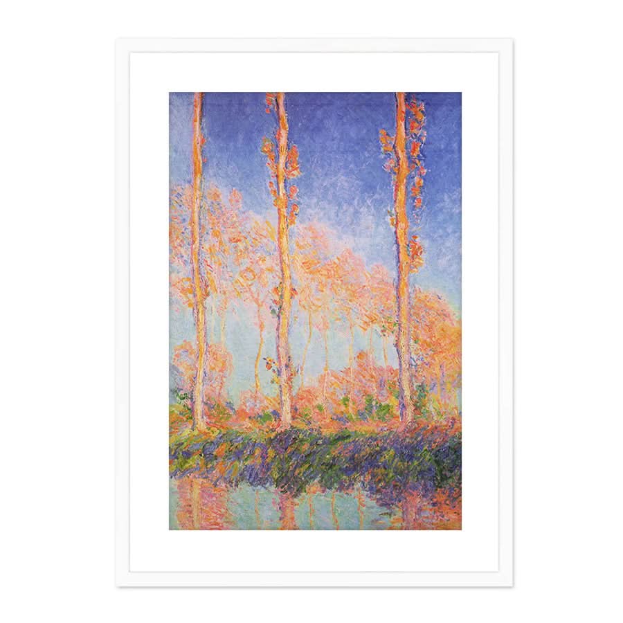 Poplars, Philadelphia by Claude Monet