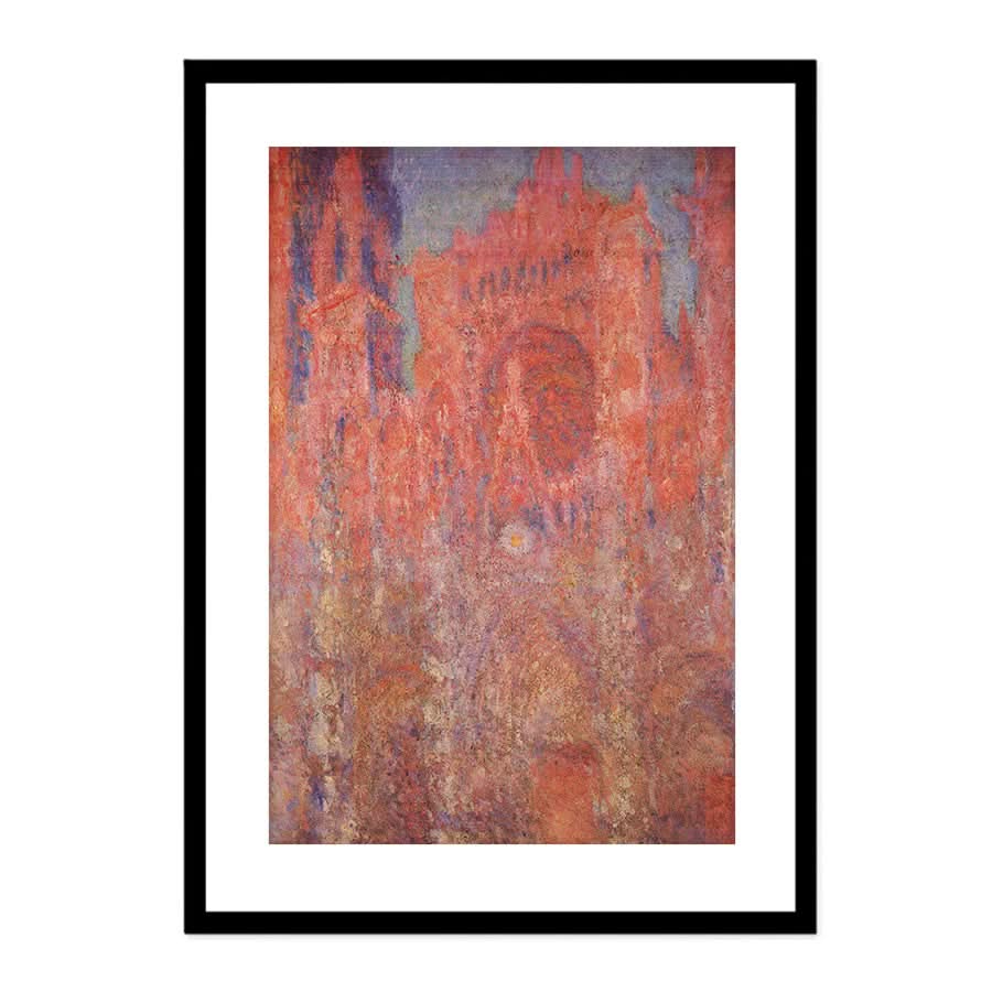 Rouen Cathedral Facade by Claude Monet