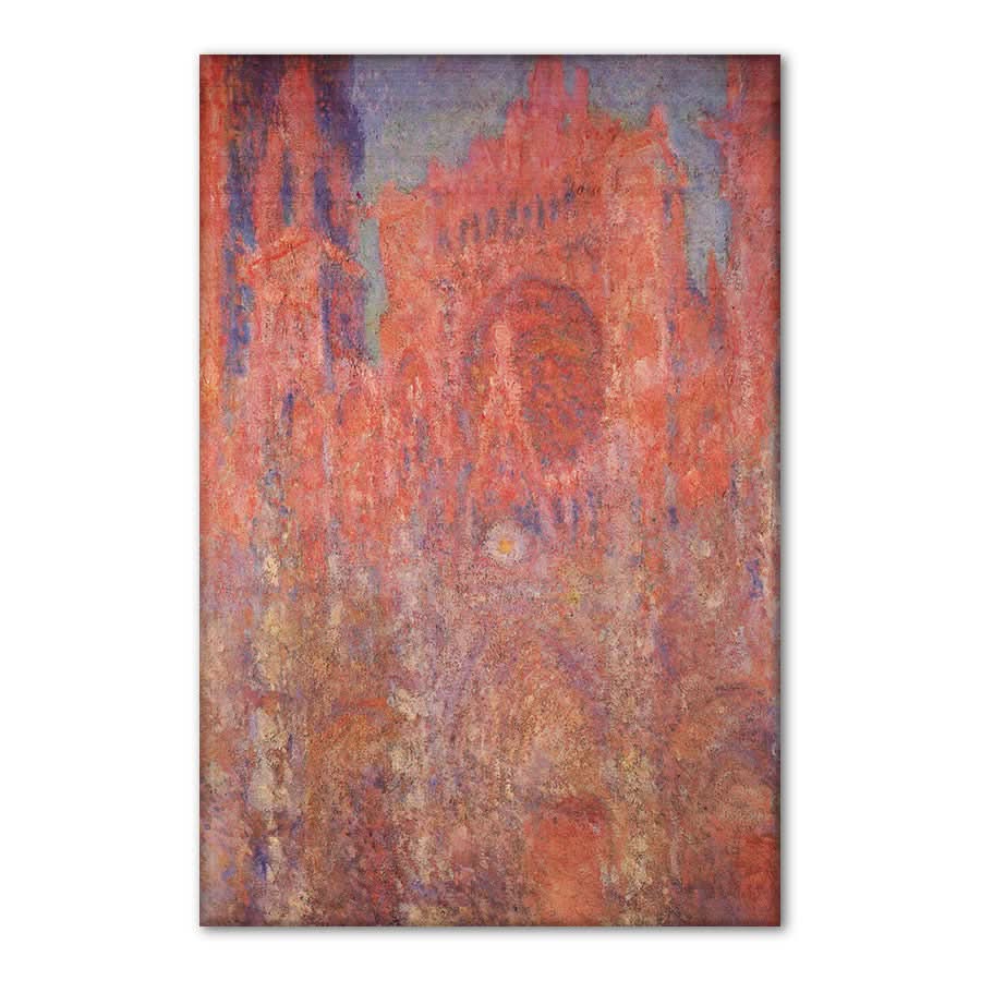 Rouen Cathedral Facade by Claude Monet
