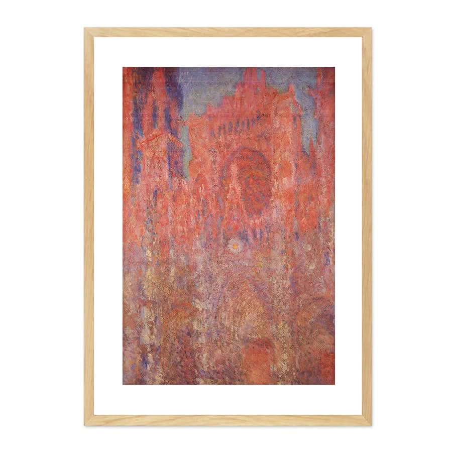 Rouen Cathedral Facade by Claude Monet