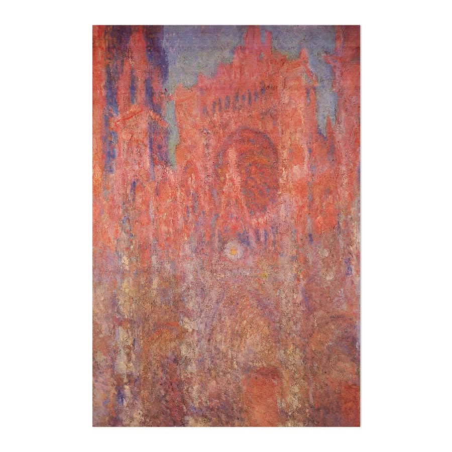 Rouen Cathedral Facade by Claude Monet