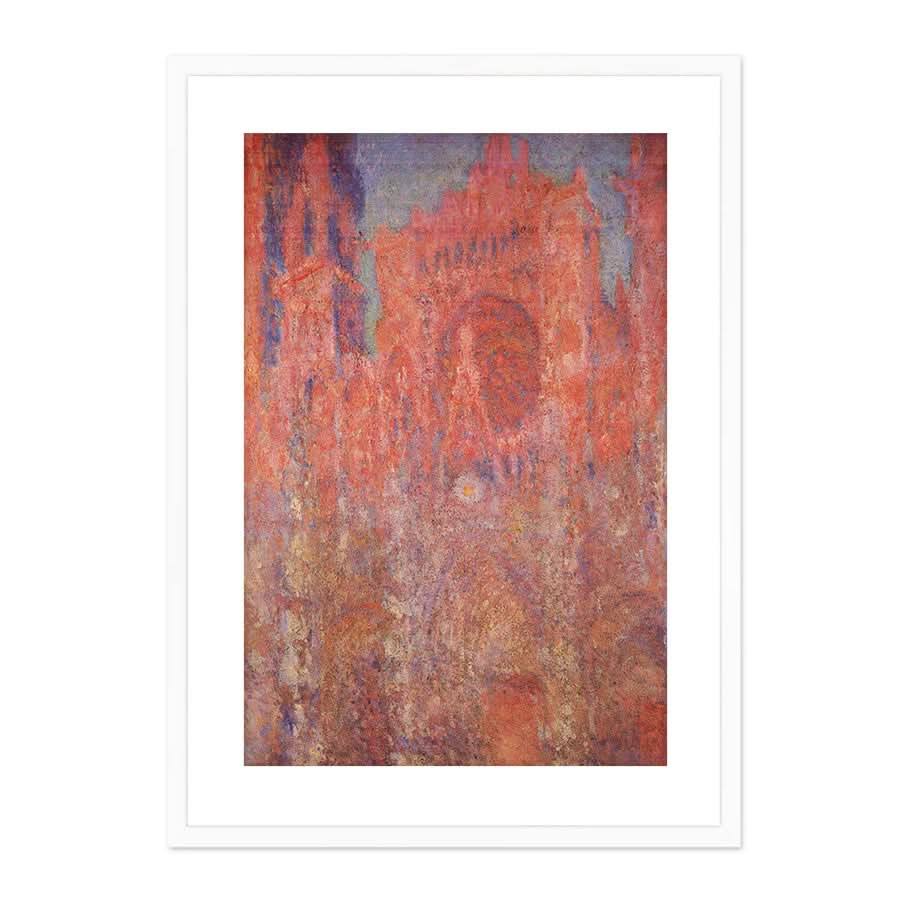 Rouen Cathedral Facade by Claude Monet