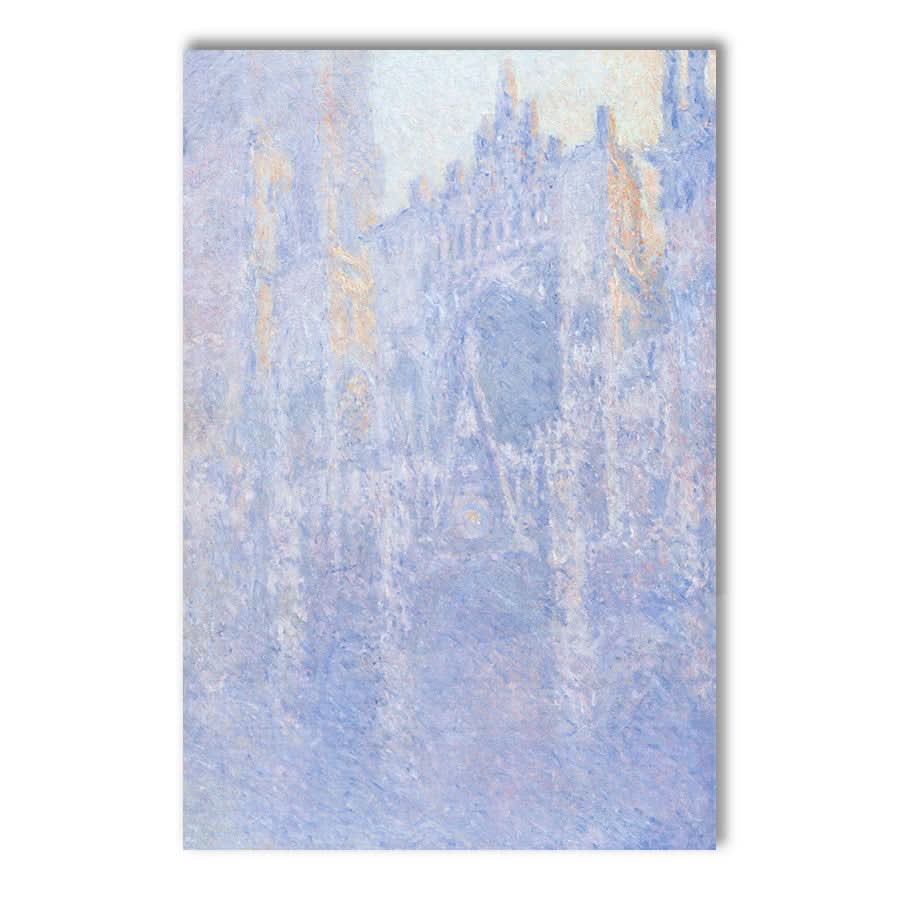 Rouen Cathedral Facade, Morning Effect by Claude Monet
