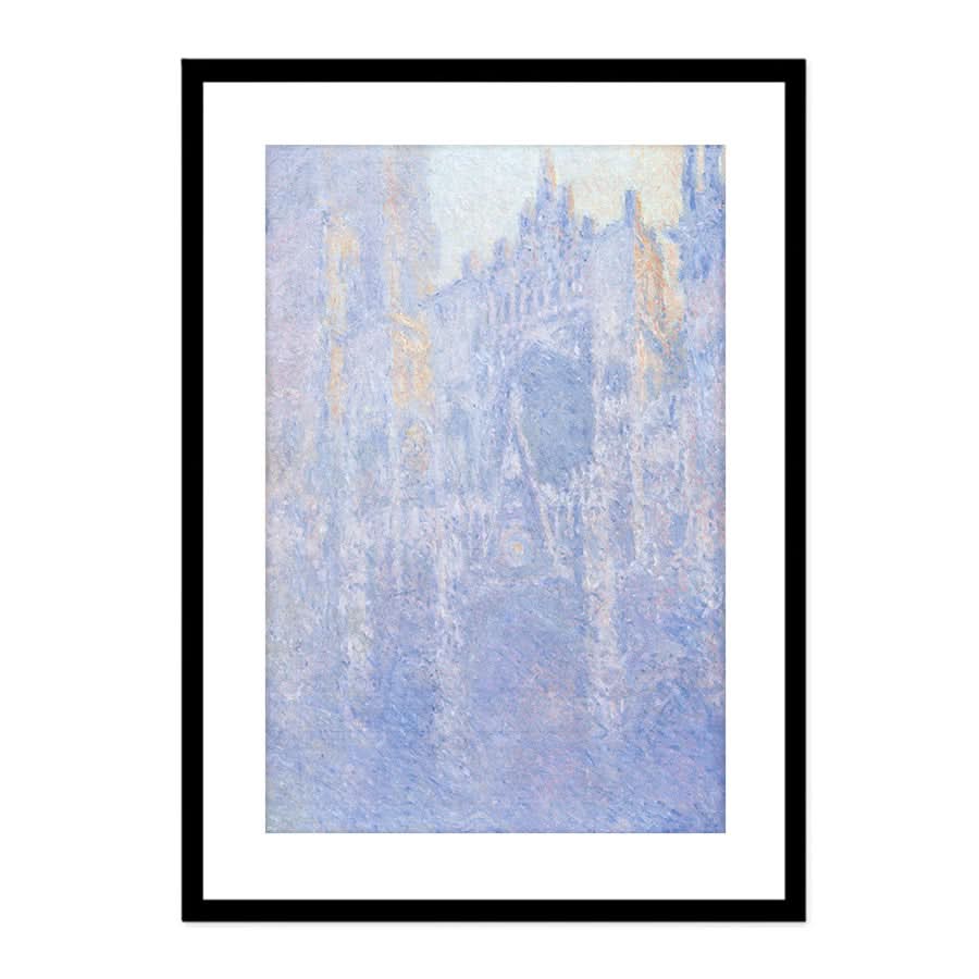 Rouen Cathedral Facade, Morning Effect by Claude Monet