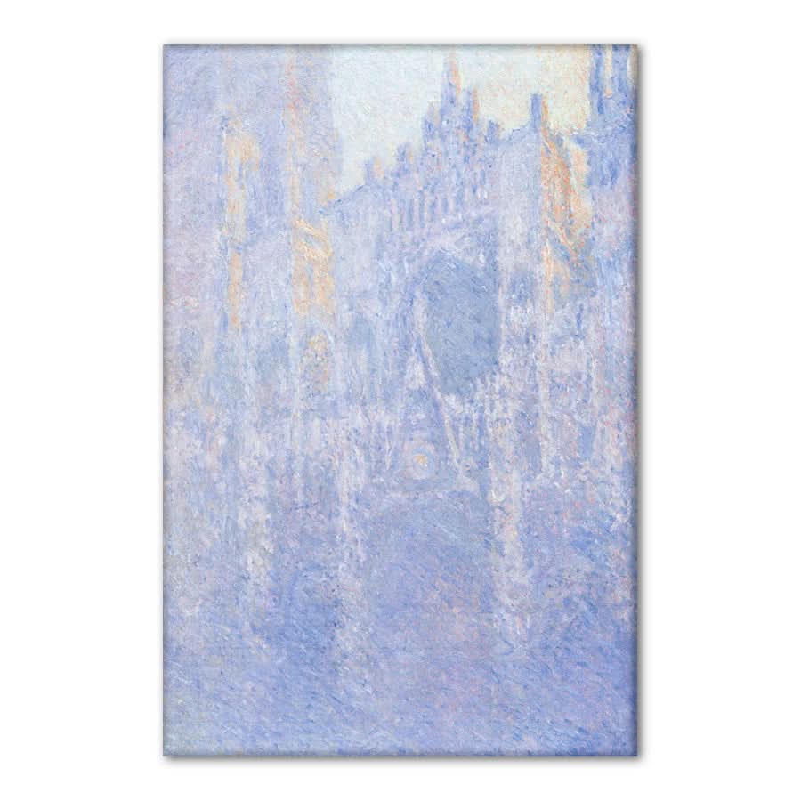 Rouen Cathedral Facade, Morning Effect by Claude Monet
