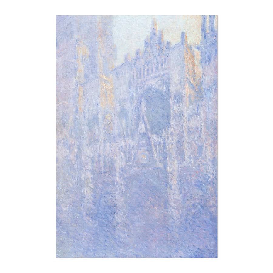 Rouen Cathedral Facade, Morning Effect by Claude Monet