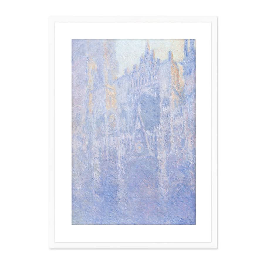 Rouen Cathedral Facade, Morning Effect by Claude Monet
