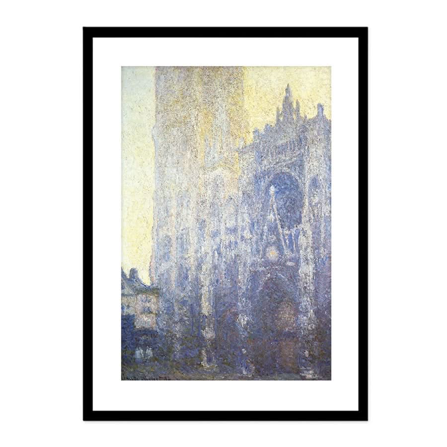 Rouen Cathedral Facade and Tour of AlbaneI by Claude Monet