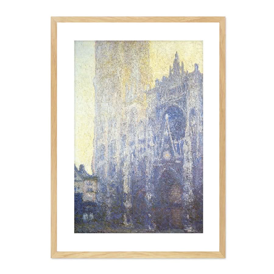 Rouen Cathedral Facade and Tour of AlbaneI by Claude Monet