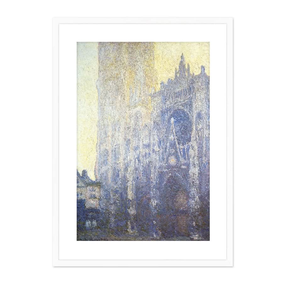 Rouen Cathedral Facade and Tour of AlbaneI by Claude Monet