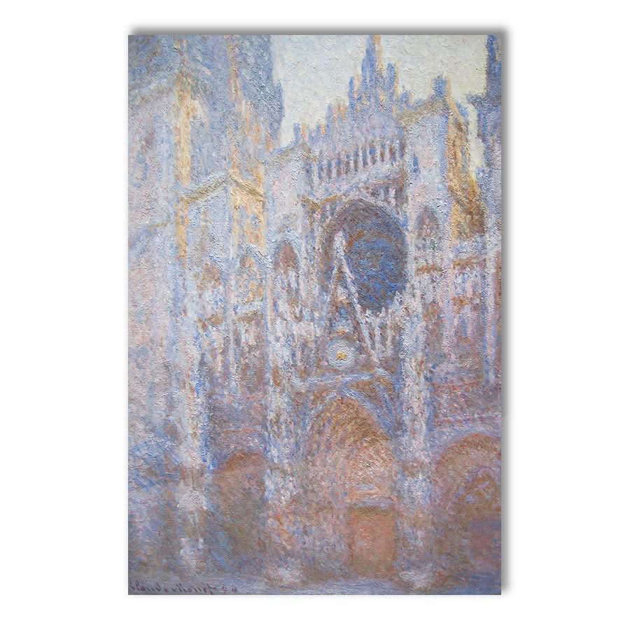 Rouen Cathedral, West Facade by Claude Monet