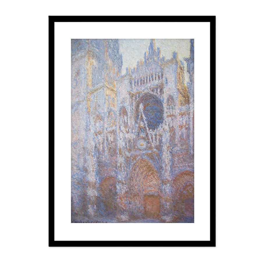 Rouen Cathedral, West Facade by Claude Monet
