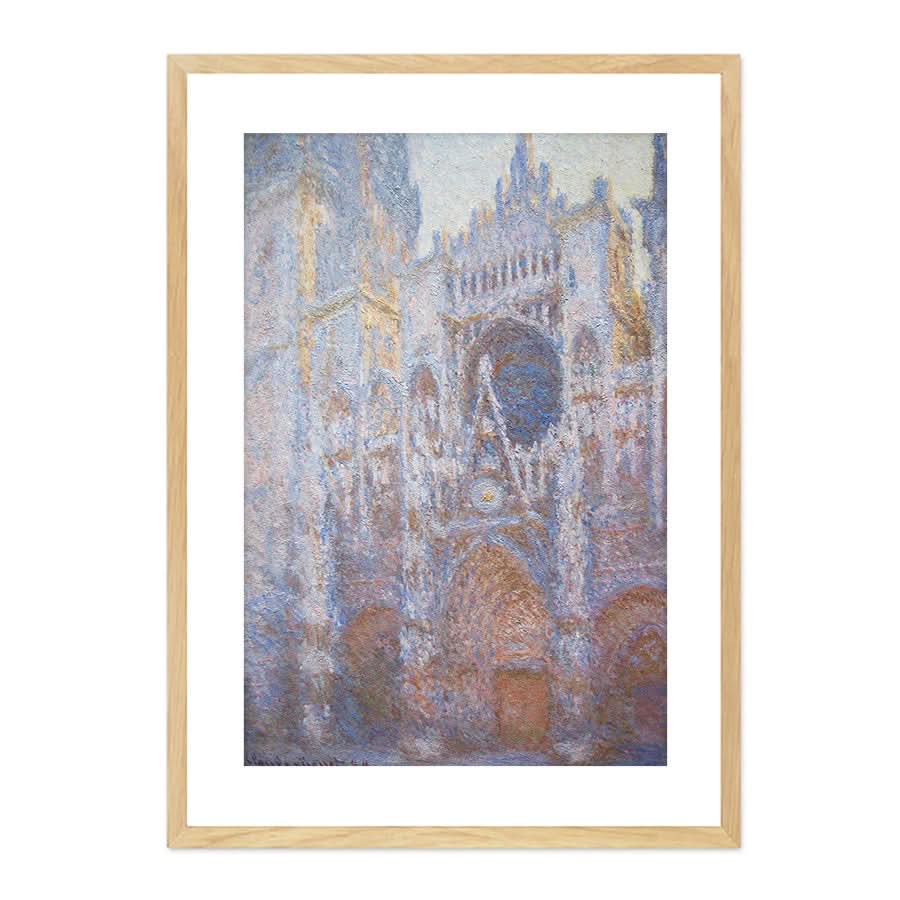 Rouen Cathedral, West Facade by Claude Monet